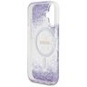 Etui Guess HC Resin Bottom Glitter do iPhone 16 MagSafe fioletowy na NearMe.pl
