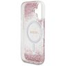 Etui Guess HC Resin Bottom Glitter do    iPhone 16 MagSafe różowy na NearMe.pl