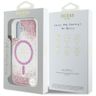 Etui Guess HC Resin Bottom Glitter do    iPhone 16 MagSafe różowy na NearMe.pl