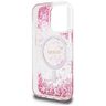 Etui Guess HC Resin Bottom Glitter do iPhone 16 Pro Max MagSafe różowy na NearMe.pl