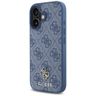 Etui Guess HC PU 4G Small 4G and Classic do iPhone 16 MagSafe niebieski na NearMe.pl