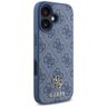 Etui Guess HC PU 4G Small 4G and Classic do iPhone 16 MagSafe niebieski na NearMe.pl