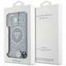 Etui Guess HC IML Leopard Triangle Cord  Strap do iPhone 16 MagSafe czarny na NearMe.pl