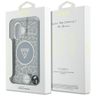Etui Guess HC IML Leopard Triangle Cord  Strap do iPhone 16 MagSafe brązowy na NearMe.pl
