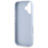 Etui Guess Grained Big 4G Logo Small     Classic Logo do iPhone 16 niebieski na NearMe.pl
