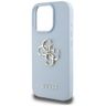Etui Guess Grained Big 4G Logo Small Classic Logo do iPhone 16 Pro niebieski na NearMe.pl