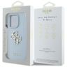 Etui Guess Grained Big 4G Logo Small Classic Logo do iPhone 16 Pro niebieski na NearMe.pl