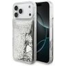 Etui Guess Liq. Glitter Charms do iPhone 17 Pro Max srebrny na NearMe.pl
