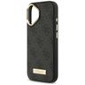 Etui Guess 4G Logo Plate MagSafe do      iPhone 17 czarny na NearMe.pl
