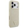 Etui Guess Croco Triangle Logo MagSafe   do iPhone 17 Pro złoty na NearMe.pl