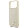 Etui Guess Croco Triangle Logo MagSafe   do iPhone 17 Pro Max złoty na NearMe.pl