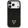 Etui Guess Rhinestone Triangle Logo do   iPhone 17 Pro czarny na NearMe.pl