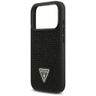Etui Guess Rhinestone Triangle Logo do   iPhone 17 Pro czarny na NearMe.pl