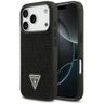 Etui Guess Rhinestone Triangle Logo do   iPhone 17 Pro czarny na NearMe.pl