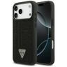 Etui Guess Rhinestone Triangle Logo do   iPhone 17 Pro Max czarny na NearMe.pl