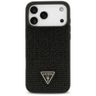 Etui Guess Rhinestone Triangle Logo do   iPhone 17 Pro Max czarny na NearMe.pl