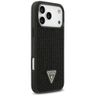 Etui Guess Rhinestone Triangle Logo do   iPhone 17 Pro Max czarny na NearMe.pl