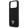Etui Guess Rhinestone Triangle Logo do   iPhone 17 Pro Max czarny na NearMe.pl