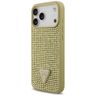 Etui Guess Rhinestone Triangle Logo do   iPhone 17 Pro Max złoty na NearMe.pl