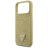 Etui Guess Rhinestone Triangle Logo do   iPhone 17 Pro Max złoty na NearMe.pl