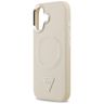 Etui Guess Triangle Logo MagSafe do      iPhone 17 beżowy na NearMe.pl