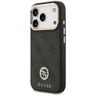 Etui Guess 4G Strass Logo MagSafe do     iPhone 17 Pro czarny na NearMe.pl