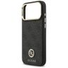 Etui Guess 4G Strass Logo MagSafe do     iPhone 17 Pro Max czarny na NearMe.pl