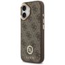 Etui Guess 4G Strass Logo MagSafe do     iPhone 17 brązowy na NearMe.pl