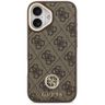Etui Guess 4G Strass Logo MagSafe do     iPhone 17 brązowy na NearMe.pl