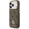 Etui Guess 4G Strass Logo MagSafe do     iPhone 17 Pro brązowy na NearMe.pl