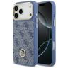 Etui Guess 4G Strass Logo MagSafe do     iPhone 17 Pro Max niebieski na NearMe.pl