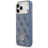 Etui Guess 4G Strass Logo MagSafe do     iPhone 17 Pro Max niebieski na NearMe.pl