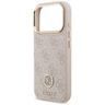 Etui Guess 4G Strass Logo MagSafe do     iPhone 17 Pro różowy na NearMe.pl