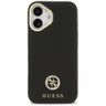Etui Guess Grained Strass Logo MagSafe   do iPhone 17 czarny na NearMe.pl
