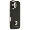 Etui Guess Grained Strass Logo MagSafe   do iPhone 17 czarny na NearMe.pl