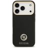 Etui Guess Grained Strass Logo MagSafe   do iPhone 17 Pro czarny na NearMe.pl