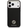 Etui Guess Grained Strass Logo MagSafe   do iPhone 17 Pro Max czarny na NearMe.pl
