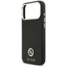 Etui Guess Grained Strass Logo MagSafe   do iPhone 17 Pro Max czarny na NearMe.pl