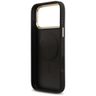 Etui Guess Grained Strass Logo MagSafe   do iPhone 17 Pro Max czarny na NearMe.pl
