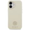 Etui Guess Grained Strass Logo MagSafe   do iPhone 17 beżowy na NearMe.pl