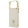 Etui Guess Grained Strass Logo MagSafe   do iPhone 17 Pro beżowy na NearMe.pl