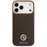 Etui Guess Grained Strass Logo MagSafe   do iPhone 17 Pro Max brązowy na NearMe.pl