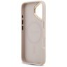 Etui Guess Grained Strass Logo MagSafe   do iPhone 17 różowy na NearMe.pl
