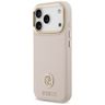 Etui Guess Grained Strass Logo MagSafe   do iPhone 17 Pro różowy na NearMe.pl