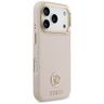 Etui Guess Grained Strass Logo MagSafe   do iPhone 17 Pro różowy na NearMe.pl