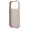 Etui Guess Grained Strass Logo MagSafe   do iPhone 17 Pro różowy na NearMe.pl