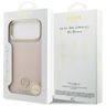 Etui Guess Grained Strass Logo MagSafe   do iPhone 17 Pro Max różowy na NearMe.pl
