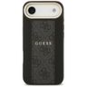 Etui Guess 4G Stripe MagSafe do iPhone   Air czarny na NearMe.pl