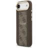 Etui Guess 4G Stripe MagSafe do iPhone   Air brązowy na NearMe.pl