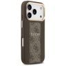 Etui Guess 4G Stripe MagSafe do iPhone   17 Pro brązowy na NearMe.pl